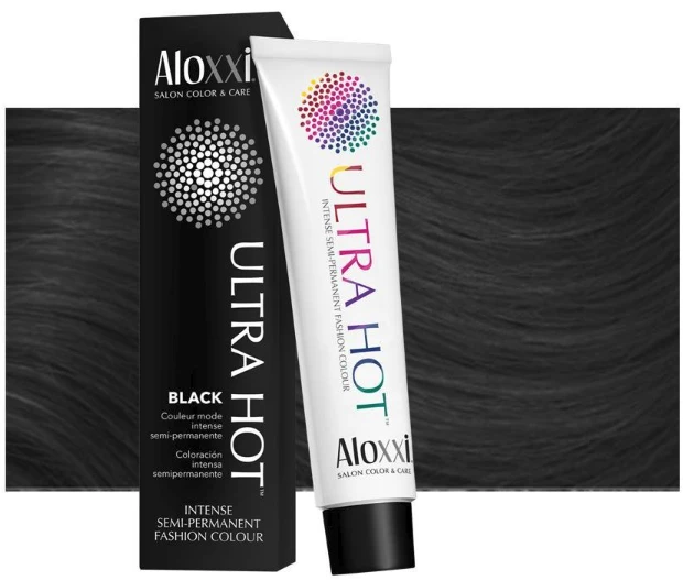Aloxxi - Ultra Hot Semi-Permanent Colour Black 3 Aloxxi - Ultra Hot Semi-Permanent Colour Black