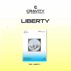 CRAVITY - Liberty : In Our Cosmos / 1st Album Pt. 2 -Purish Sales Store CRAVITY Liberty In Our Cosmos 1st Album Pt2 liberty ver