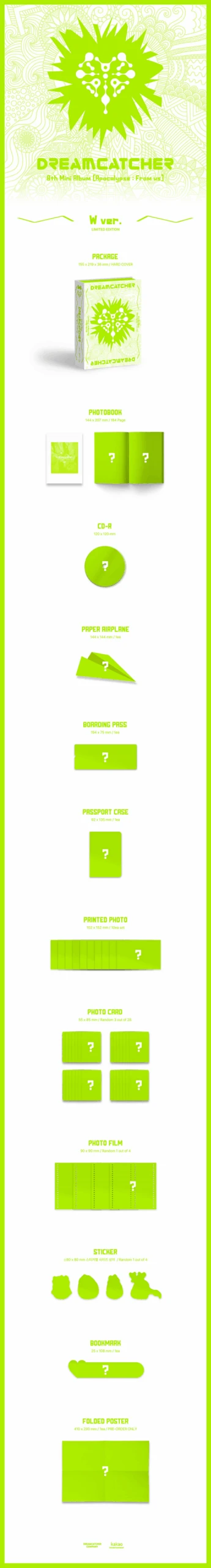 DREAMCATCHER - Apocalypse : From Us / 8th Mini Album (Limited Ver.) 4 DREAMCATCHER - Apocalypse : From Us / 8th Mini Album (Limited Ver.) - Image 2