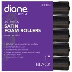 Diane - Satin Foam Rollers -Purish Sales Store Diane Satin Foam Rollers 1