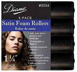 Diane - Satin Foam Rollers -Purish Sales Store Diane Satin Foam Rollers 1 1 4