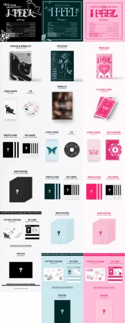 (G)I-DLE - I Feel / 6th Mini Album -Purish Sales Store G I DLE I Feel 6th Mini Album extended