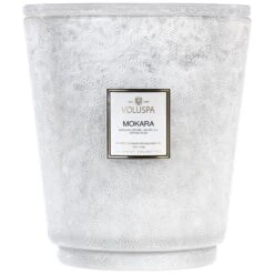 Voluspa - Japonica Collection - Hearth 5 Wick Glass Candle -Purish Sales Store Hearth Mokara