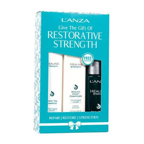 L'anza - Give The Gift Of Restorative Strength Holiday Trio 3 L'anza - Give The Gift Of Restorative Strength Holiday Trio