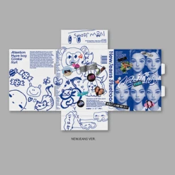 NEW JEANS - New Jeans / 1st EP. (Bluebook Ver.) -Purish Sales Store NEW JEANS New Jeans 1st EP Bluebook Ver new jeans ver
