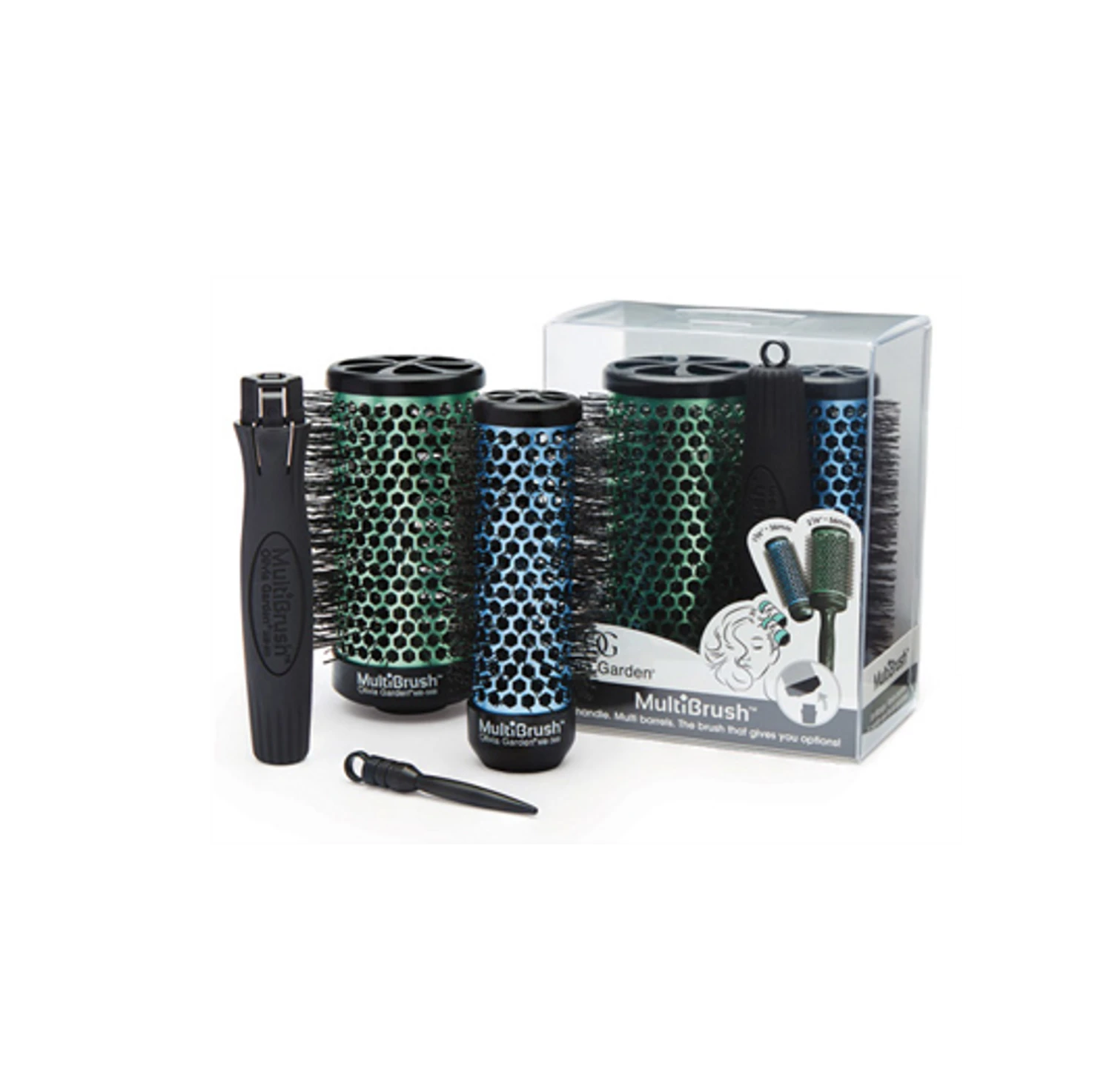 Olivia Garden - MultiBrush 3 Piece Kit 3 Olivia Garden - MultiBrush 3 Piece Kit