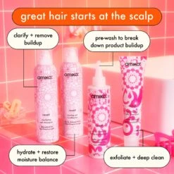 Amika - Reset Exfoliating Jelly Shampoo -Purish Sales Store Resetshampoo2