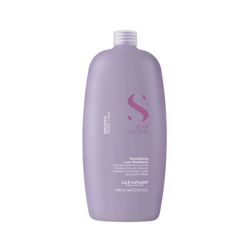 ALFAPARF Semi Di Lino Smoothing Low Shampoo 4 ALFAPARF Semi Di Lino Smoothing Low Shampoo - Image 2
