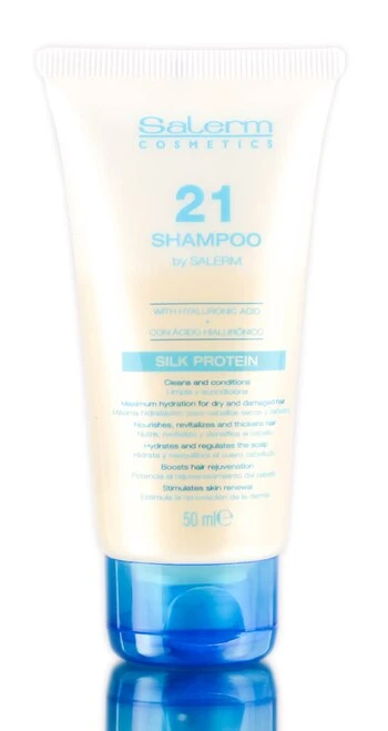 Salerm Cosmetics - Salerm 21 Shampoo Silk Protein 4 Salerm Cosmetics - Salerm 21 Shampoo Silk Protein - Image 2