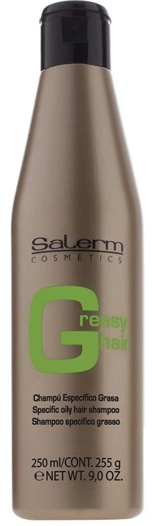 Salerm Cosmetics - Golden Range - Greasy Hair Shampoo