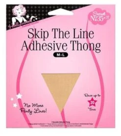Hollywood - Skip The Line Adhesive Thong -Purish Sales Store Skip The Line Adhesive Thong m l
