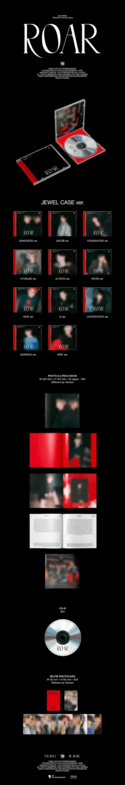 THE BOYZ - Be Awake : Roar / 8th Mini Album (Jewel Case Ver.) -Purish Sales Store THE BOYZ Be Awake Roar 8th Mini Album Jewel Case Ver extended scaled