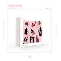 TWICE - PAGE TWO / 2ND MINI ALBUM -Purish Sales Store TWICE PAGE TWO 2ND MINI ALBUM Pink Ver