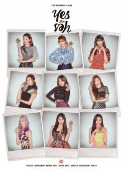 TWICE - YES Or YES / 6TH MINI ALBUM -Purish Sales Store TWICE YES or YES 6TH MINI ALBUM b ver