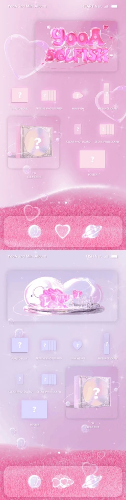 YOOA (OH MY GIRL) - Selfish / 2nd Mini Album -Purish Sales Store YOOA OH MY GIRL Selfish 2nd Mini Album extended