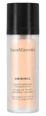 BareMinerals - Original Liquid Mineral Foundation Broad Spectrum SPF 20
