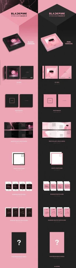 BLACKPINK - SQUARE UP / 1ST MINI ALBUM -Purish Sales Store blackpink square up extended