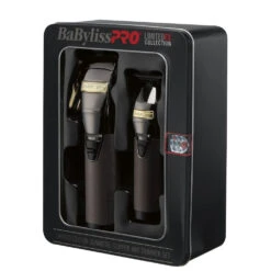 BabylissPRO - Gunmetal Clipper And Trimmer Set