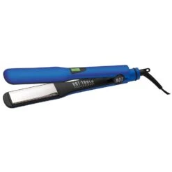 Hot Tools - Radiante Blue Digital Salon Flat Iron-Titanium