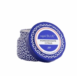 Capri Blue - Printed Travel Tin Candle -Purish Sales Store pomegranate