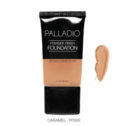 Palladio - Powder Finish Foundation -Purish Sales Store powder finish foundation caramel