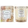 Voluspa - Roses Collection - Classic Texturized Glass Candle -Purish Sales Store roses classic ber