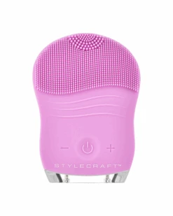 StyleCraft - Scrubs Gentle Sonic Cleansing Brush -Purish Sales Store stylecraft pink